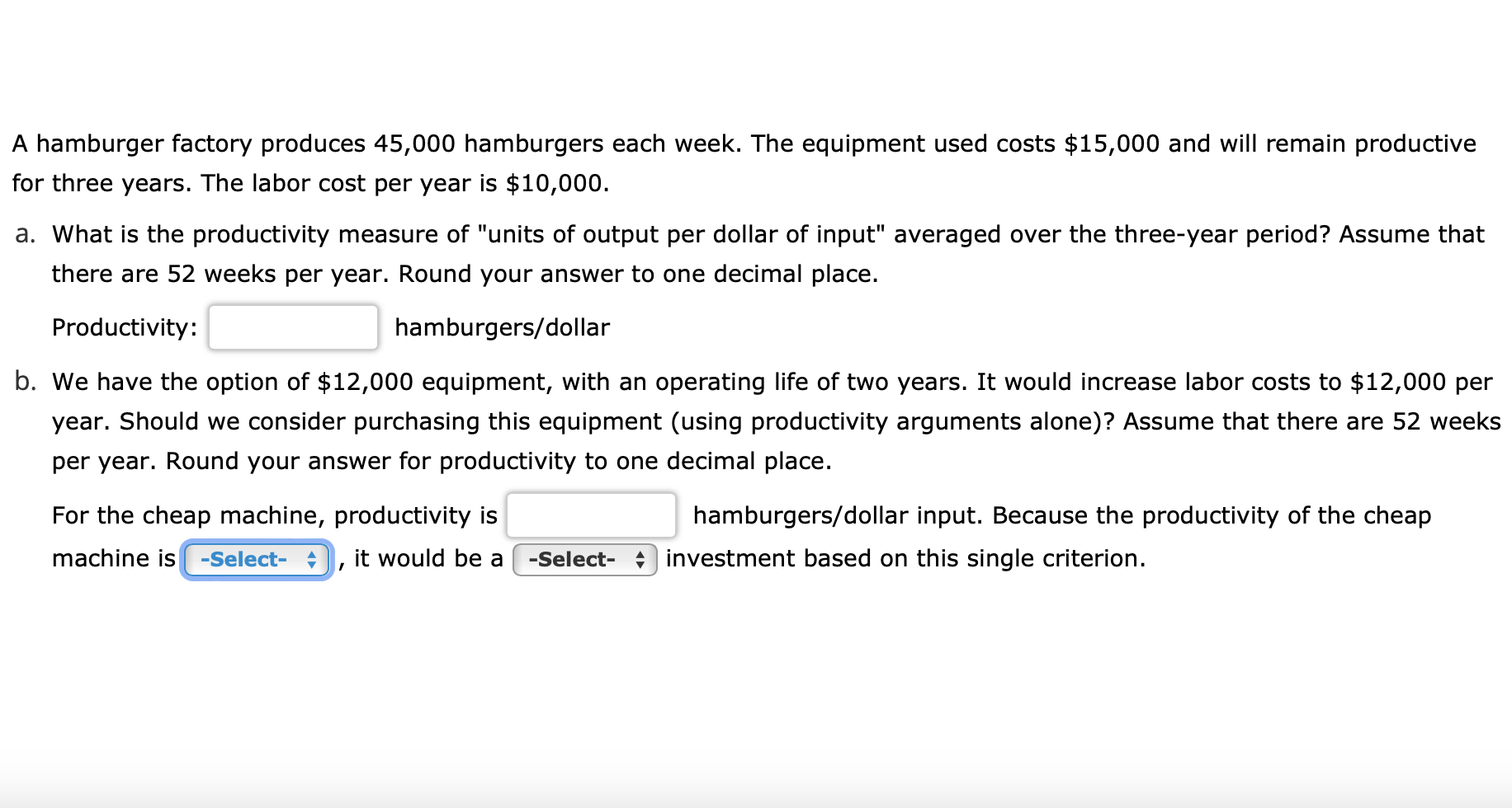 Drop down 1 choices: higher, lower Drop down 2 choices: good,