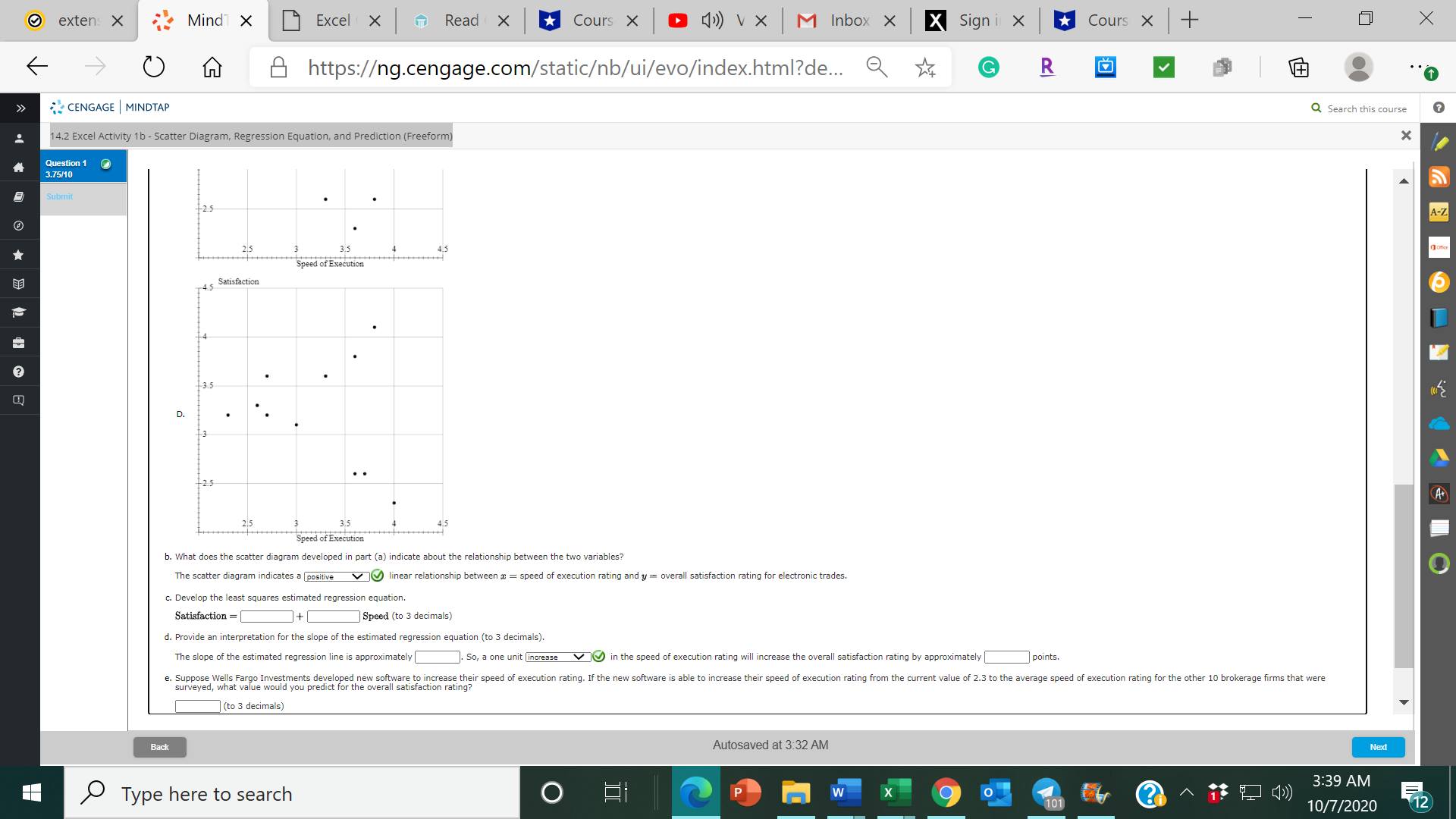 the quality of the speed of execution with their broker as well