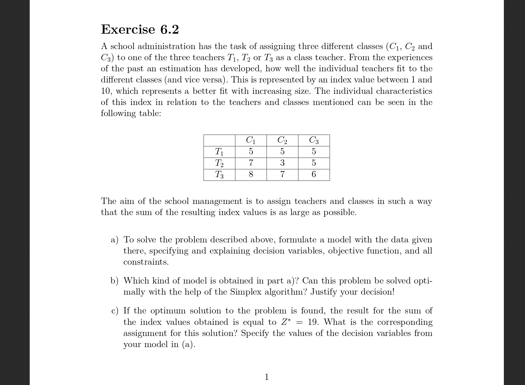  Linear Programming: 6.2 