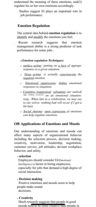 learn about human beings and their activities). Challenges and Opportunities for OB