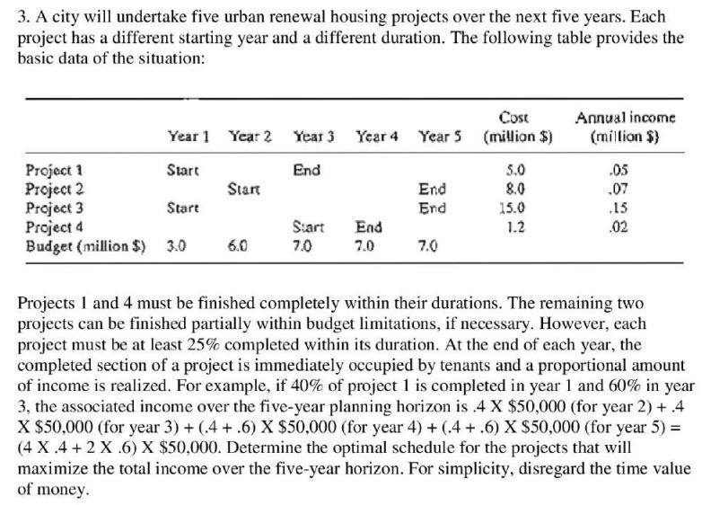  Each variable and solution must be clearly indicated on the excel