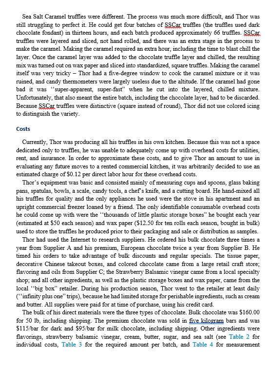 selling premium, hand-dipped chocolate truffles. His aunt had developed the original recipe