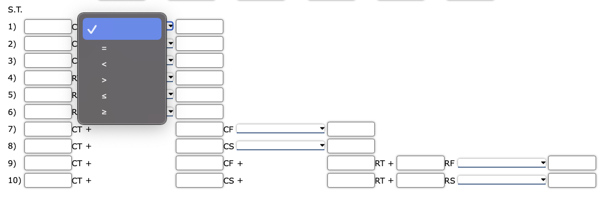 The anticipated demand for each type of reservation is as follows: Hanson