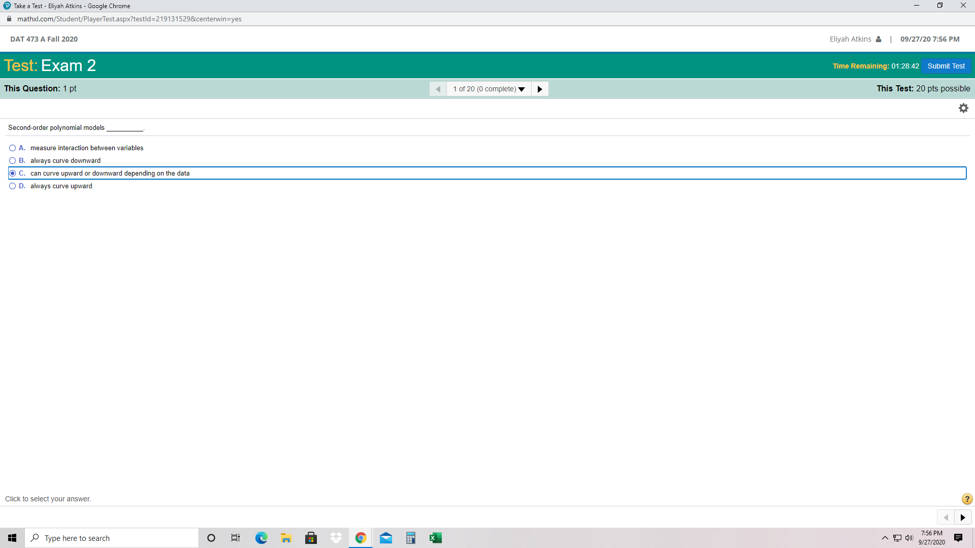 I need help on these problems for my statistic class. Take a