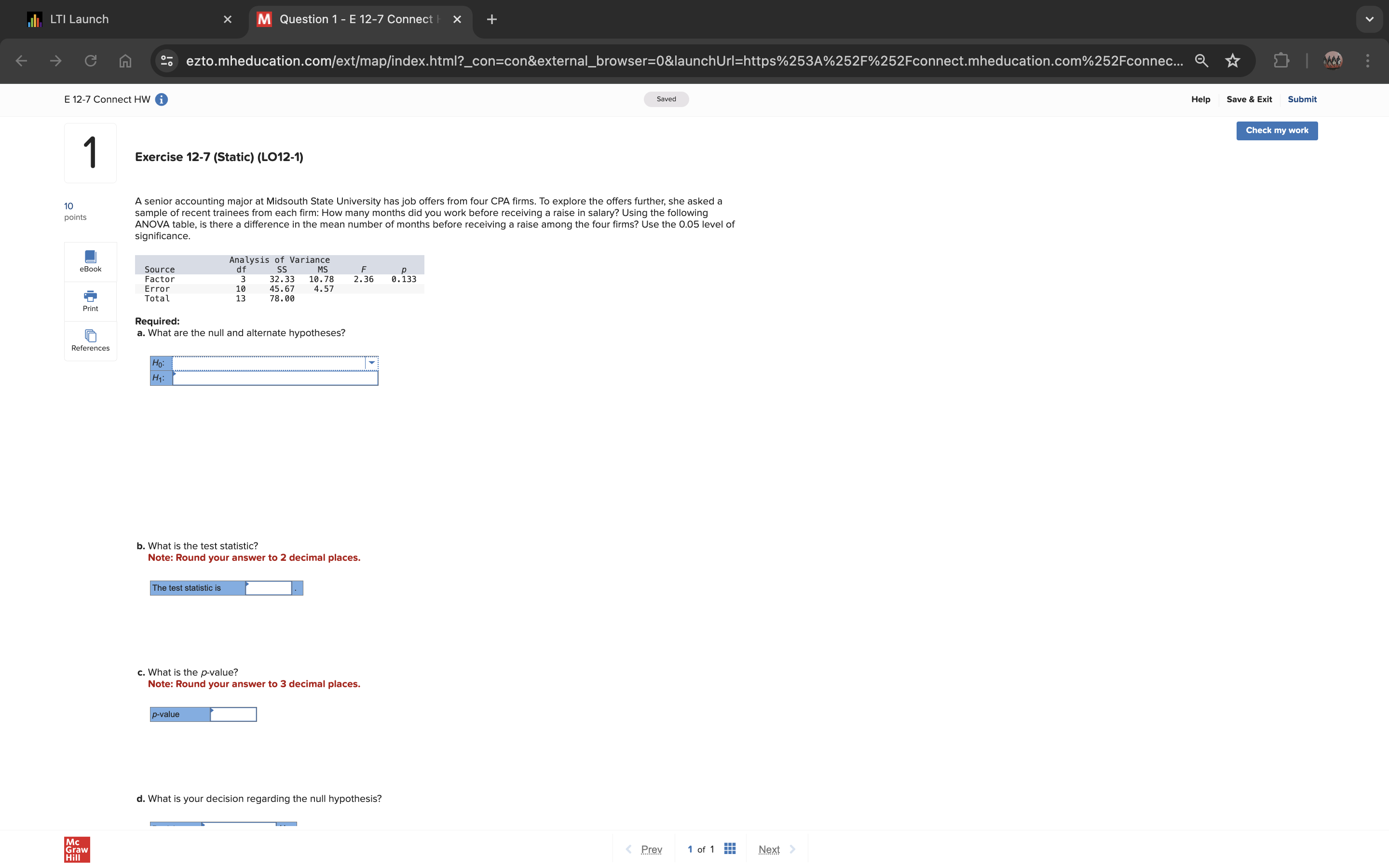 12-7 Needing help with this whole equation LTI Launch X M Question
