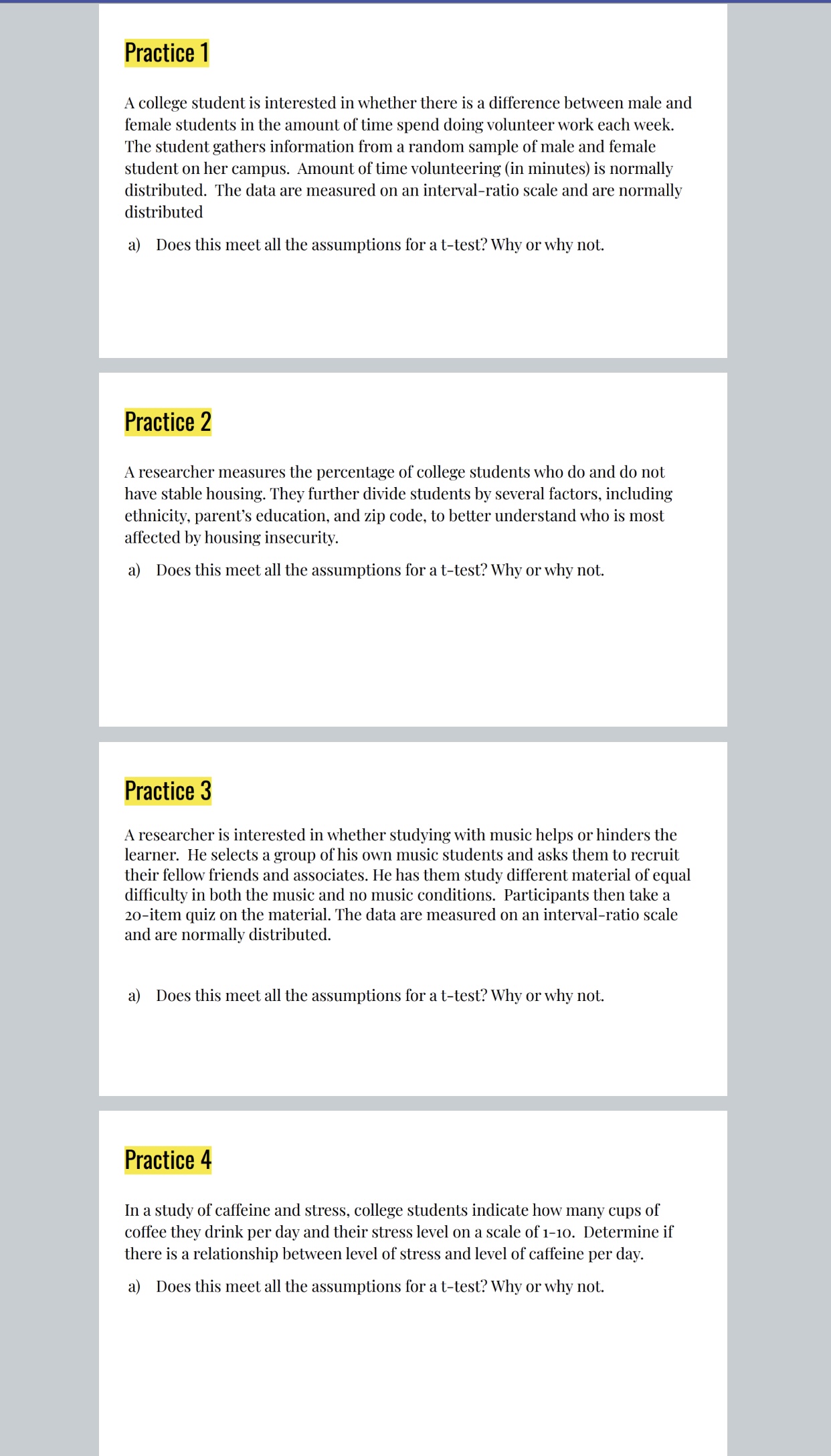 many types of nonparimetric tests that we dont cover in this course,