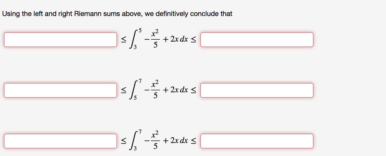 did wrong. For the second part of the question the sum of