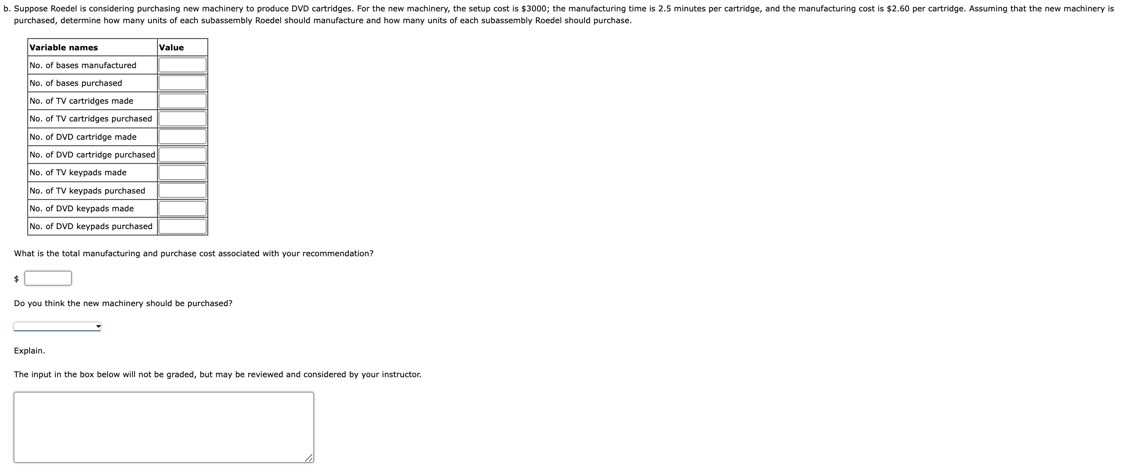 Thanks! Example of drop down. purchased, determine how many units of each