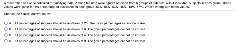 by chance, the method couples would likely use a procedure that raises