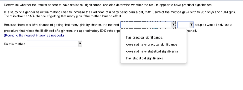 correct answer below. O A. It is flawed because it is a