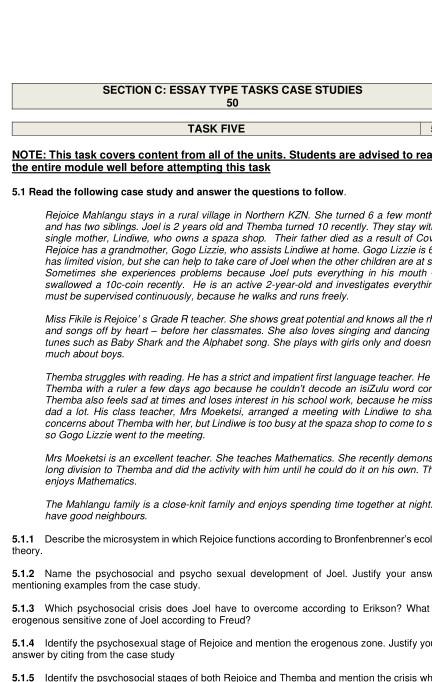  introduction to Educational Studies NOTE: This task covers content from all