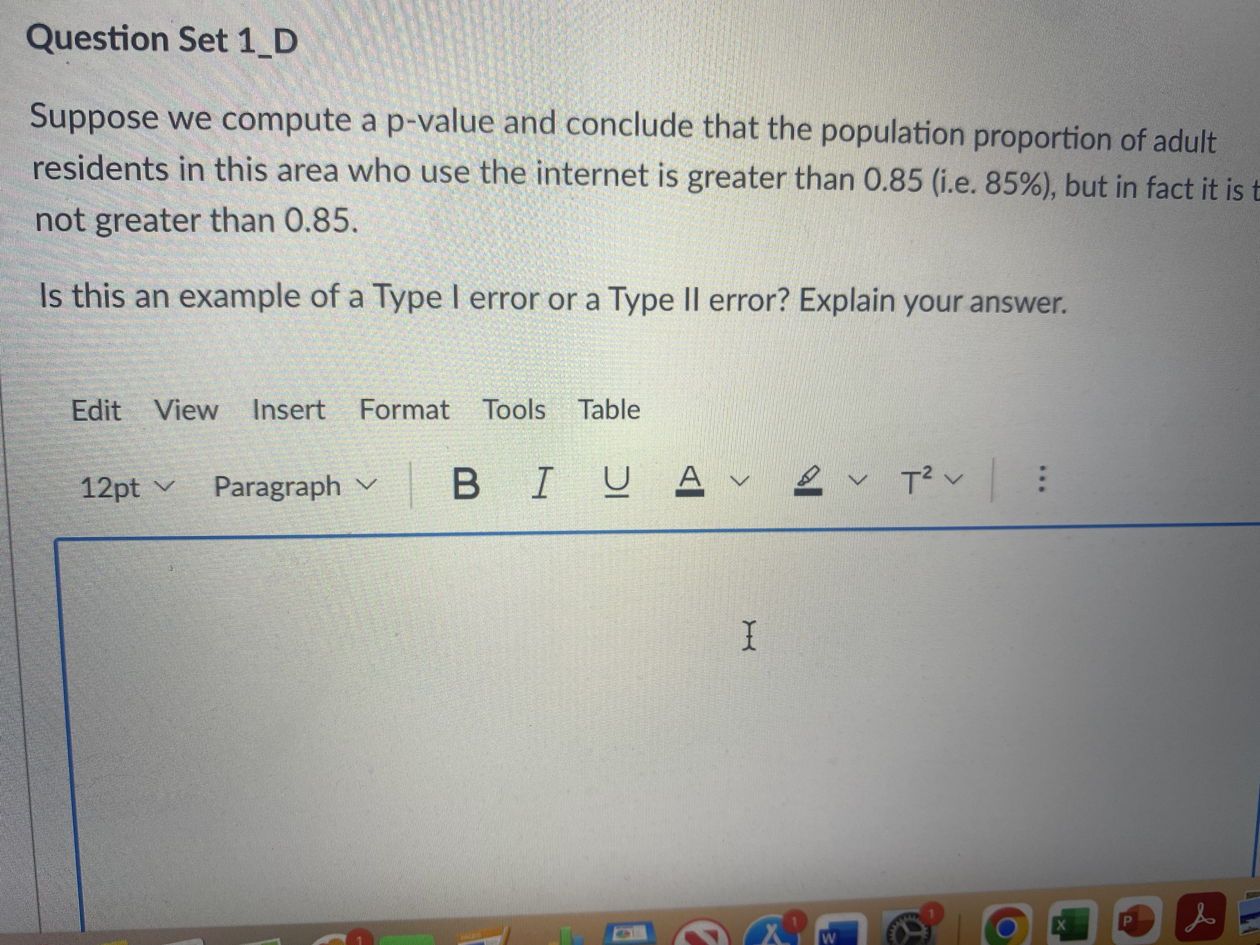 in order to justify the expense and start building, at least 85%