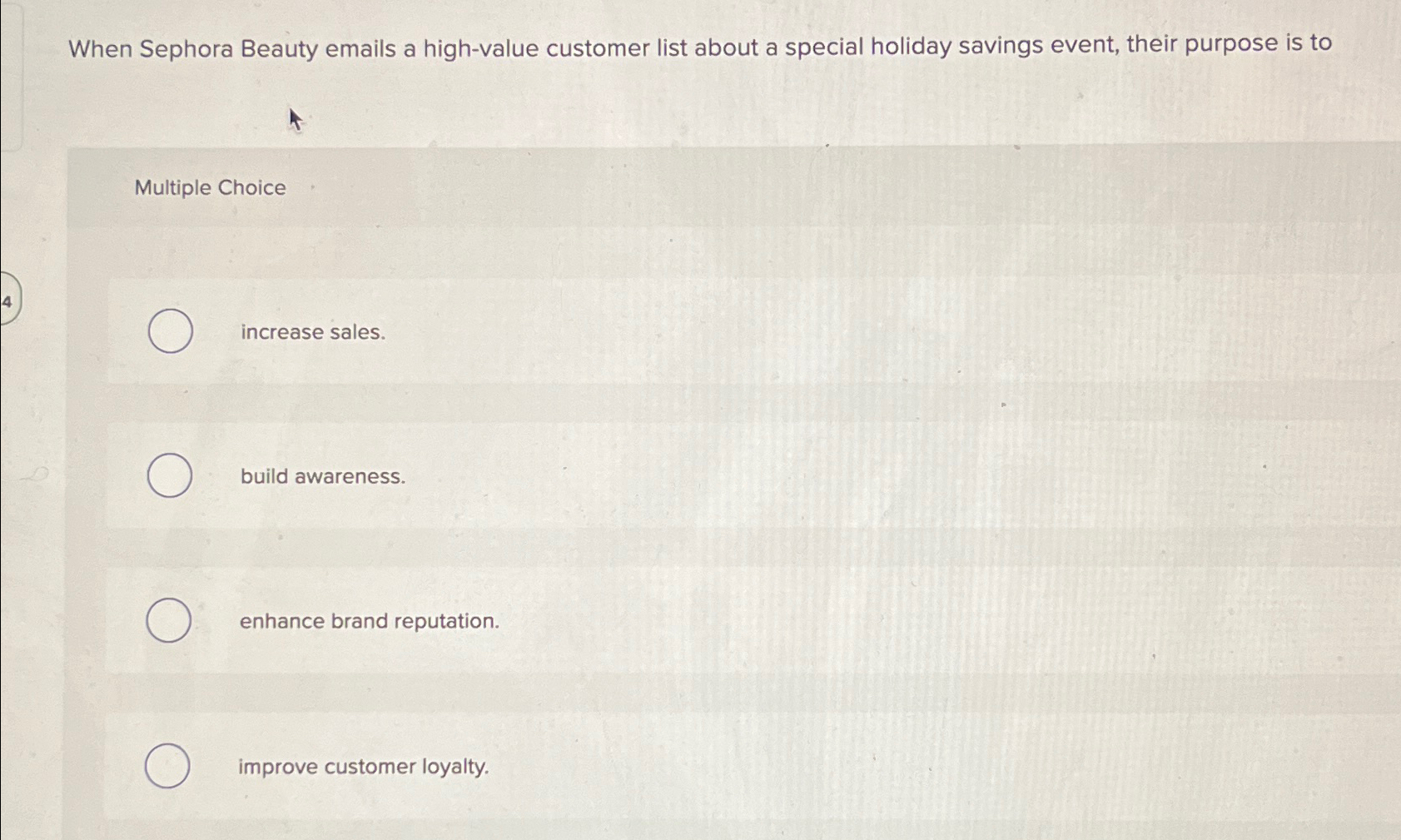  When Sephora Beauty emails a high-value customer list about a special