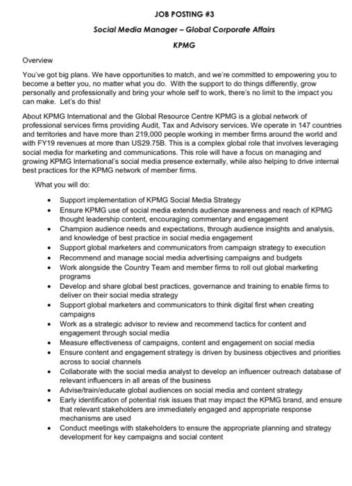  accoding to the position predict five questions that you feel a