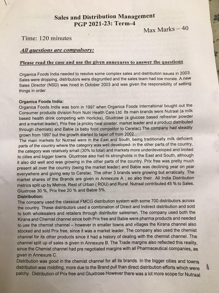 with when selling to them. especially in smaller towns and villages. The