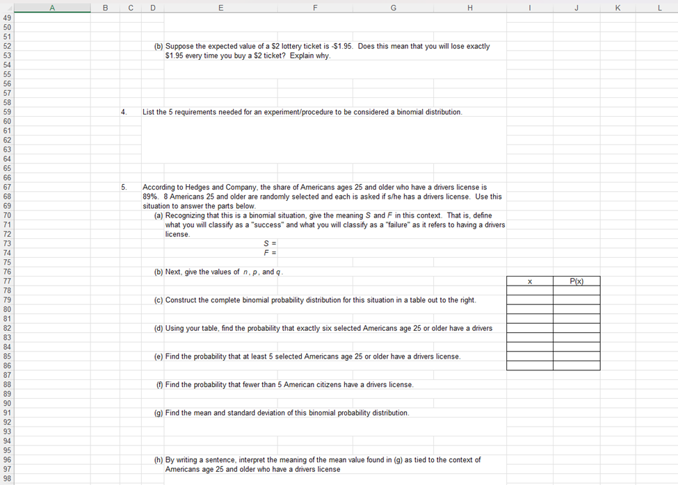 K L 5 & REMEMBER, these are assessed preparatory problems related to