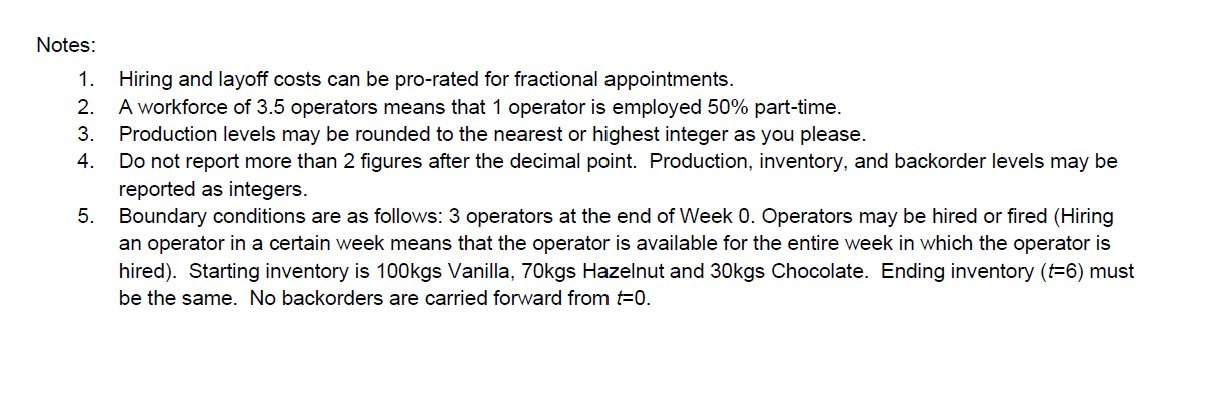  Bondi Cerealsoperators (laying off), under-utilise its current work force or build