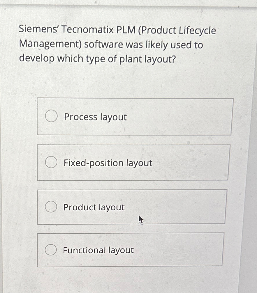  Siemens' Tecnomatix PLM (Product Lifecycle Management) software was likely used to