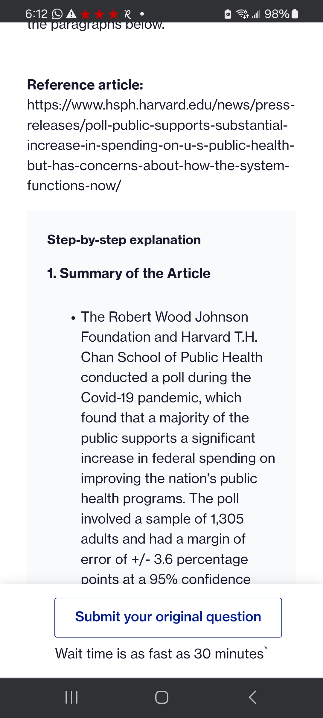 6:12 A * **R . 2 0 .Ill 98% % me