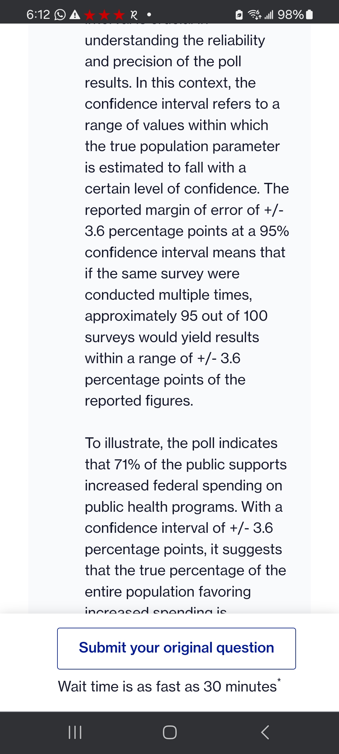 pandemic, which found that a majority of the public supports a significant