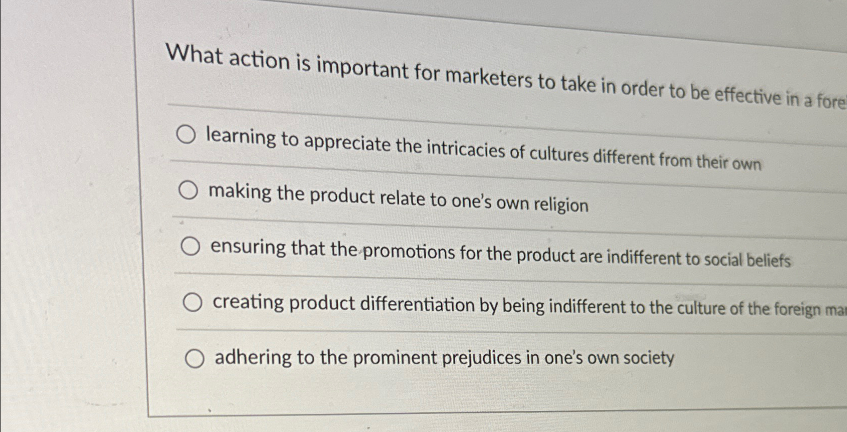  What action is important for marketers to take in order to