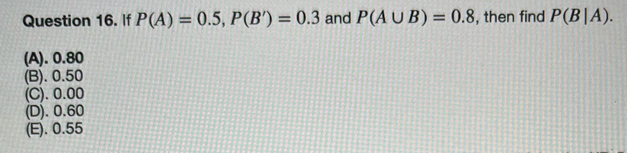 find probability \f