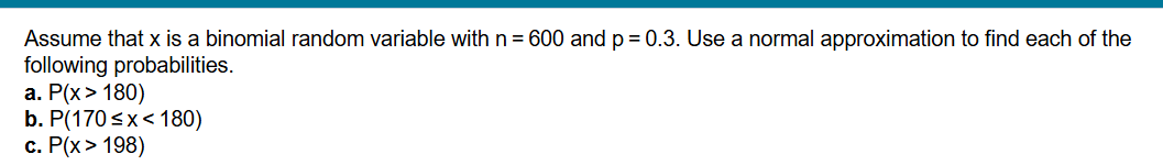 data. d. Generate a normal probability plot for the data, and use