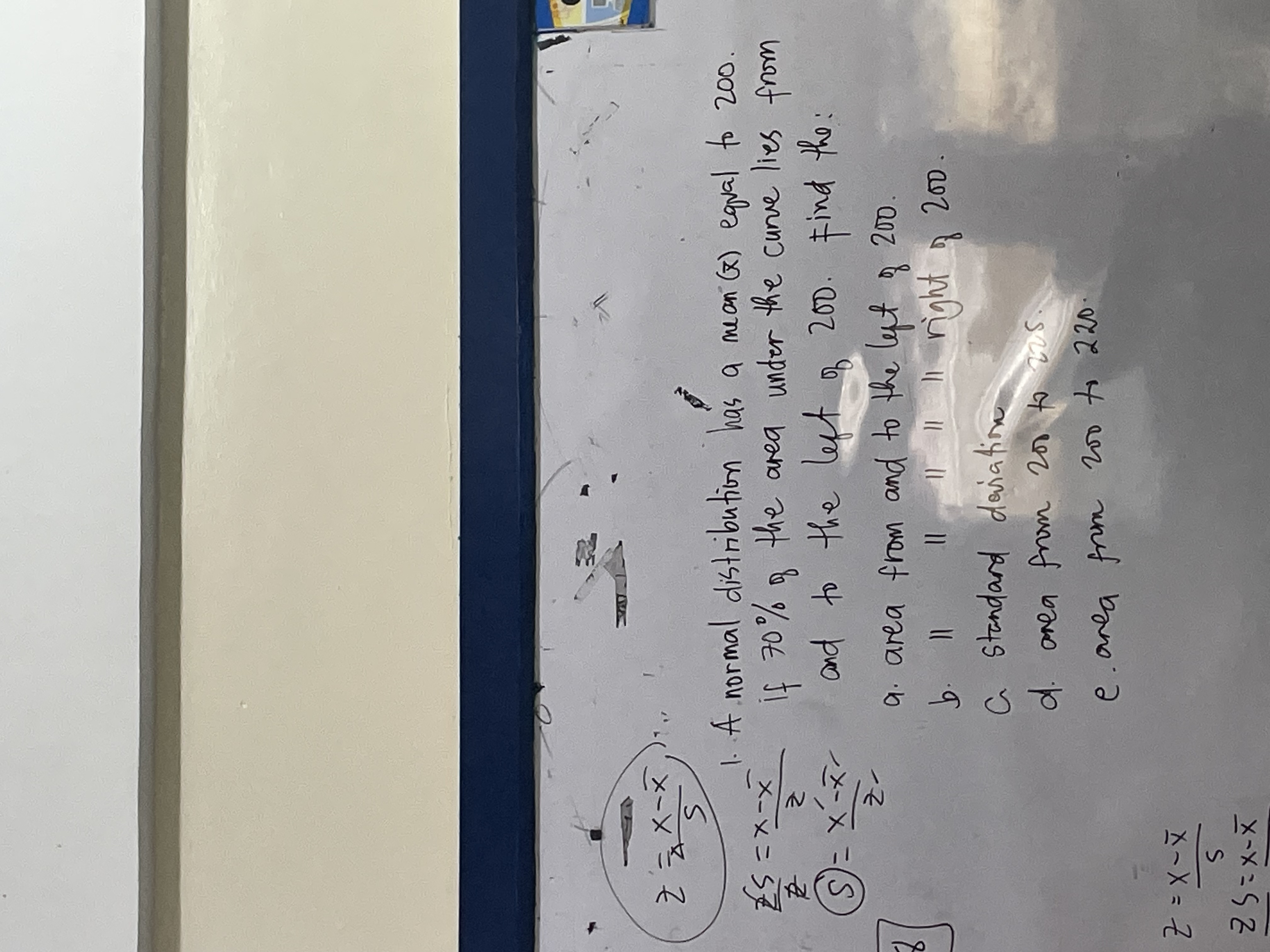 X ) is 65 13 6. find the Standard Score of: 2=