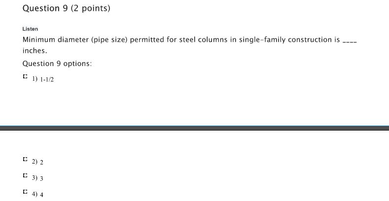 [ 4) All of the aboveQuestion 16 (2 points) Listen The lowest