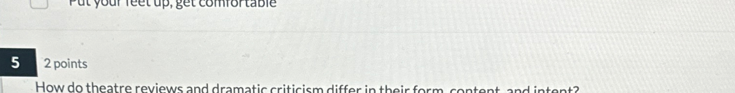  How do theatre reviews and dramatic criticism differ in their form