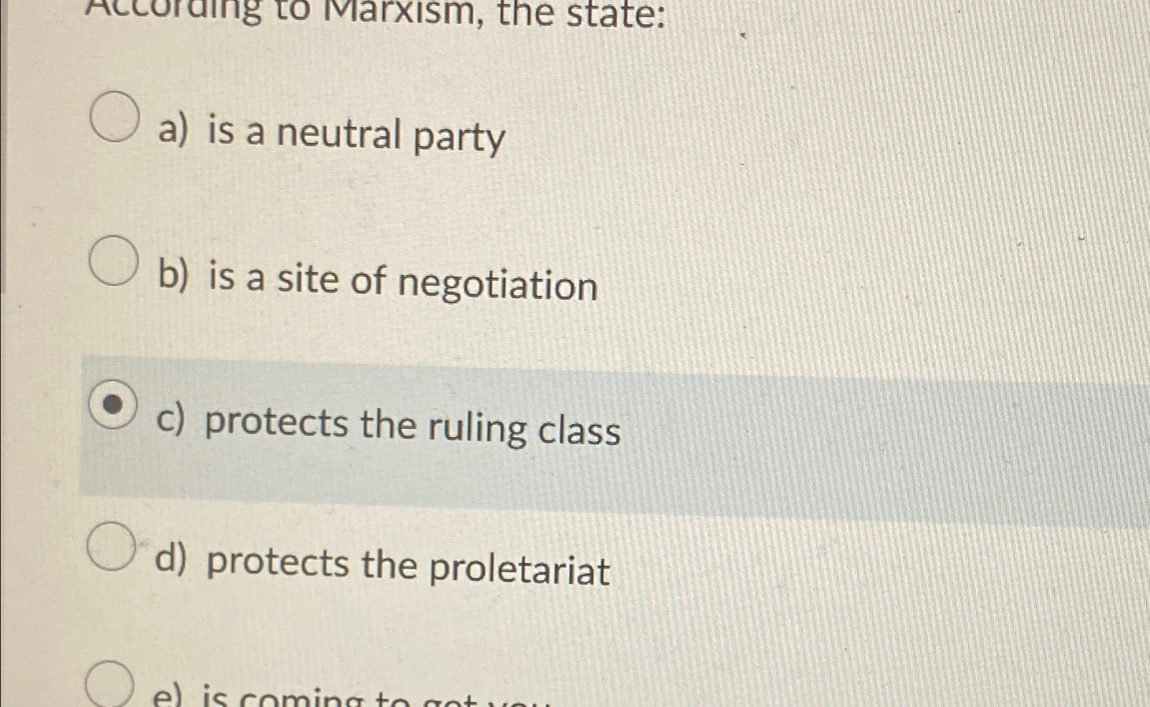  a) is a neutral party b) is a site of negotiation