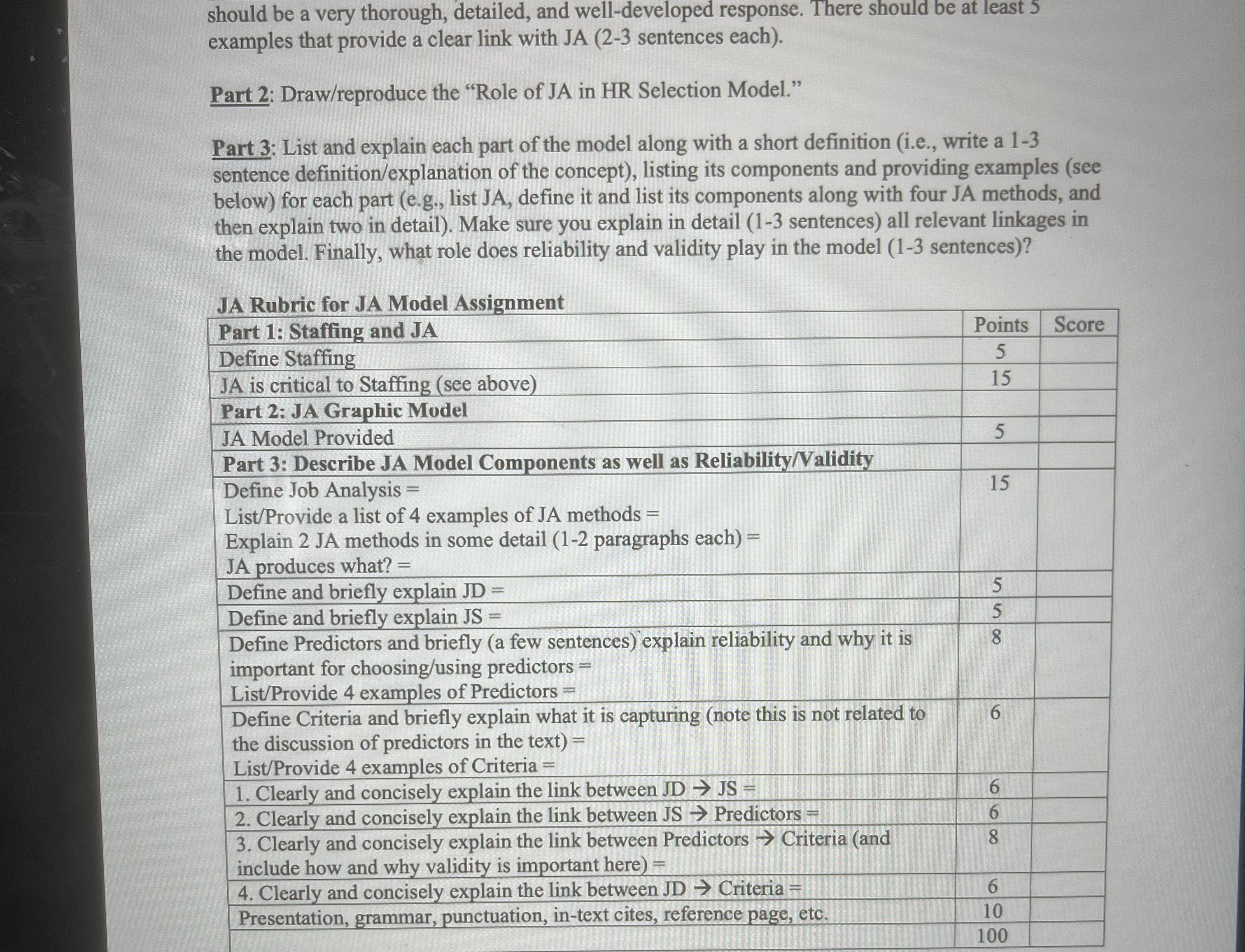  Please help with part 2 and 3! Part 2: Draw/reproduce the