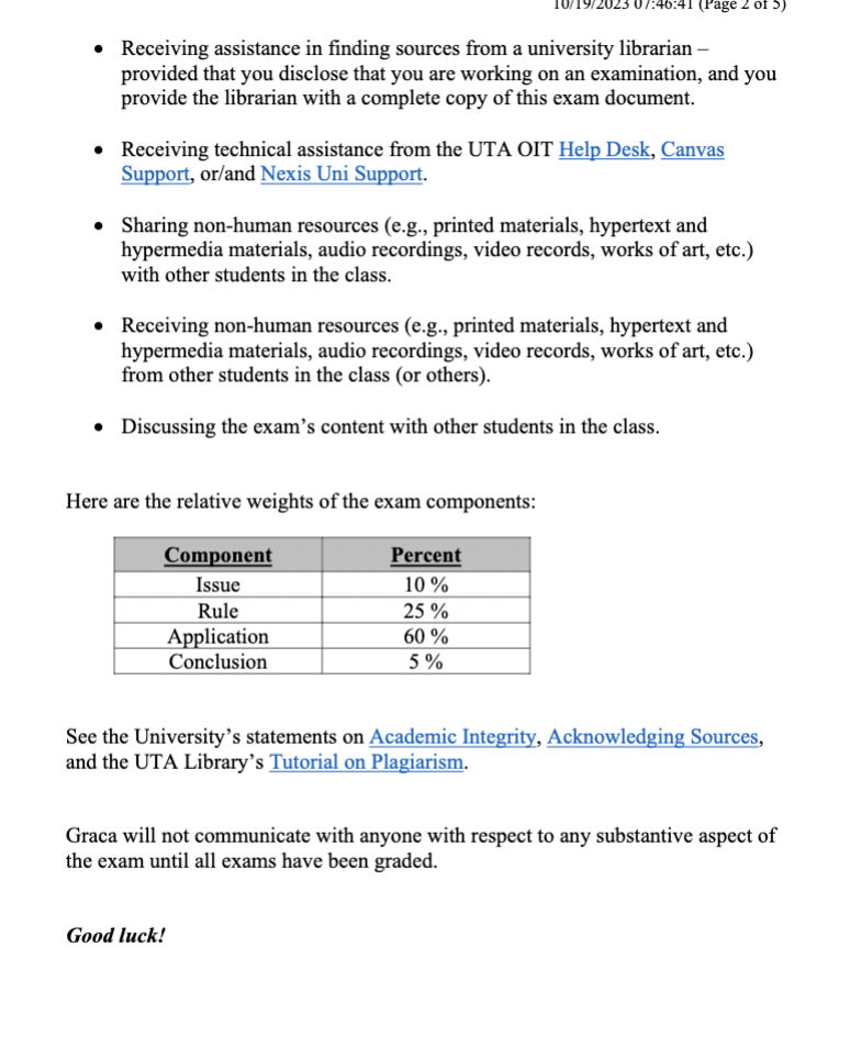 citations and work cited. - Receiving assistance in finding sources from a