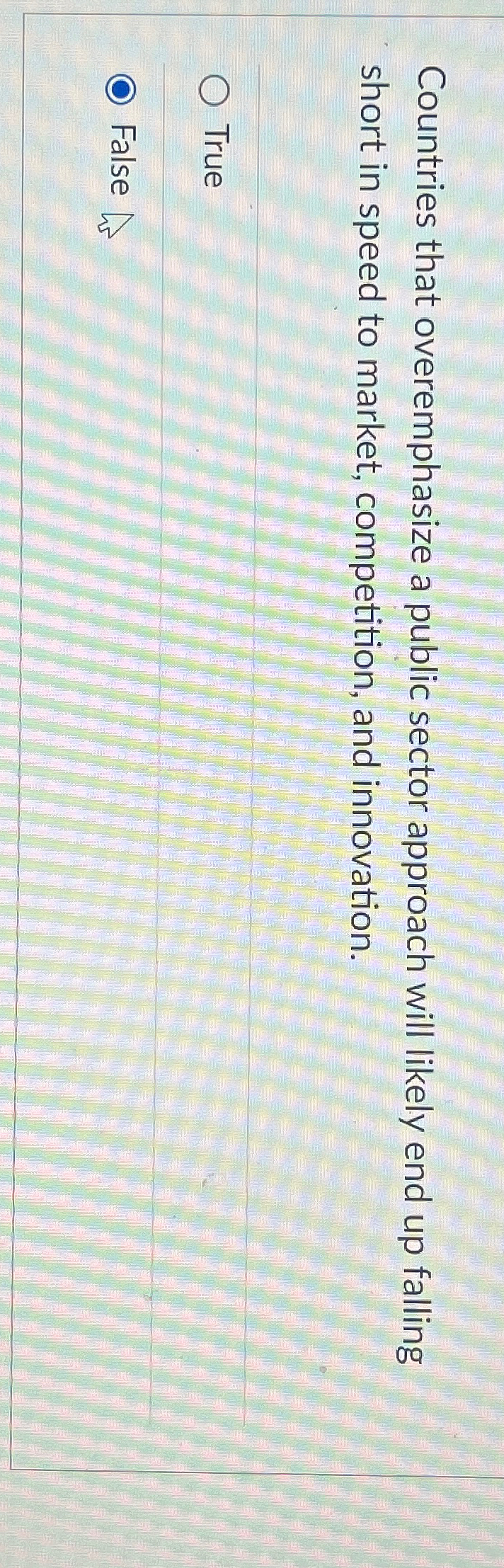  Countries that overemphasize a public sector approach will likely end up