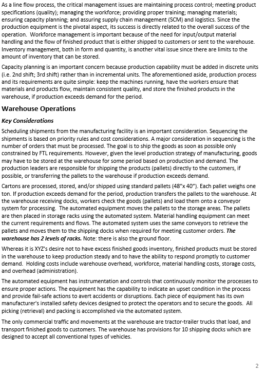 how I can calculate the Direct Shipments and Storage per month? Company