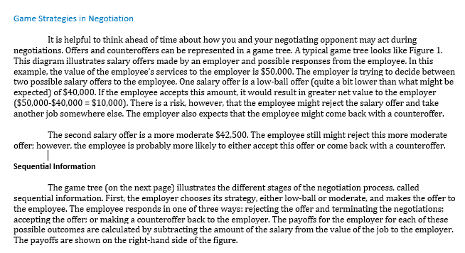 Instructions: Read through the example in the material provided Then answer all
