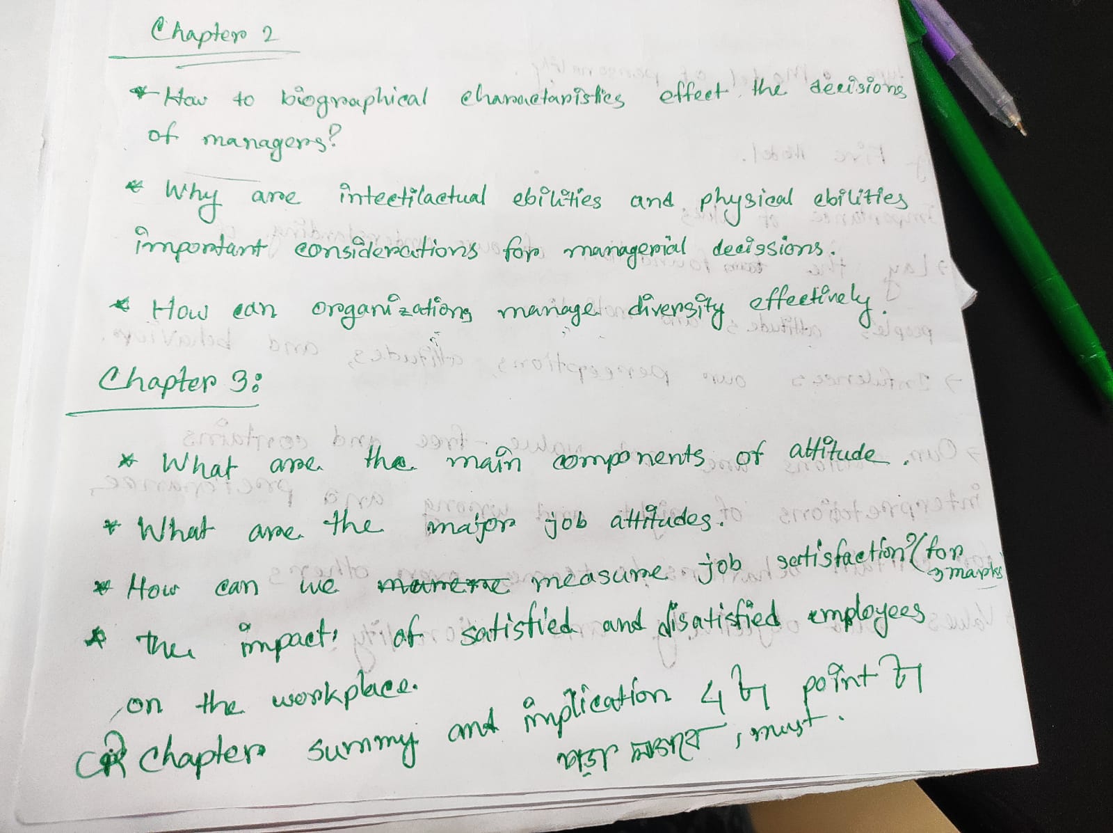 Please answer them broadly. Each question has 7 marks. Chapter 2 *