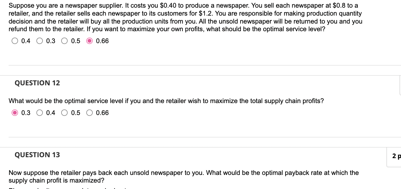 Using this information/answer choices-- Needs to be answered: What would be the