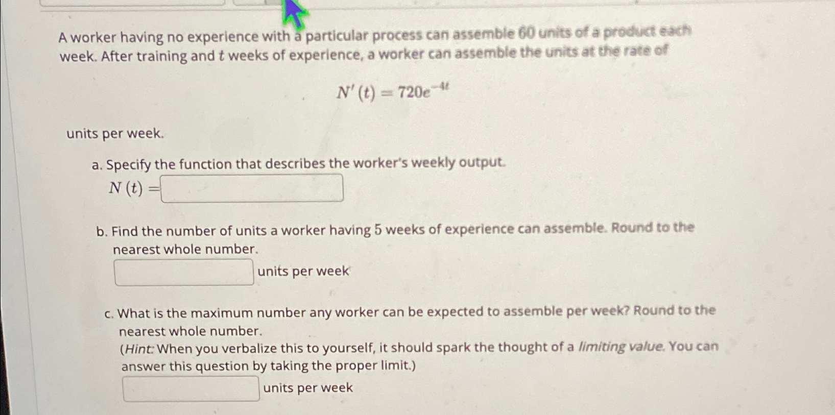  A worker having no experience with a particular process can assemble