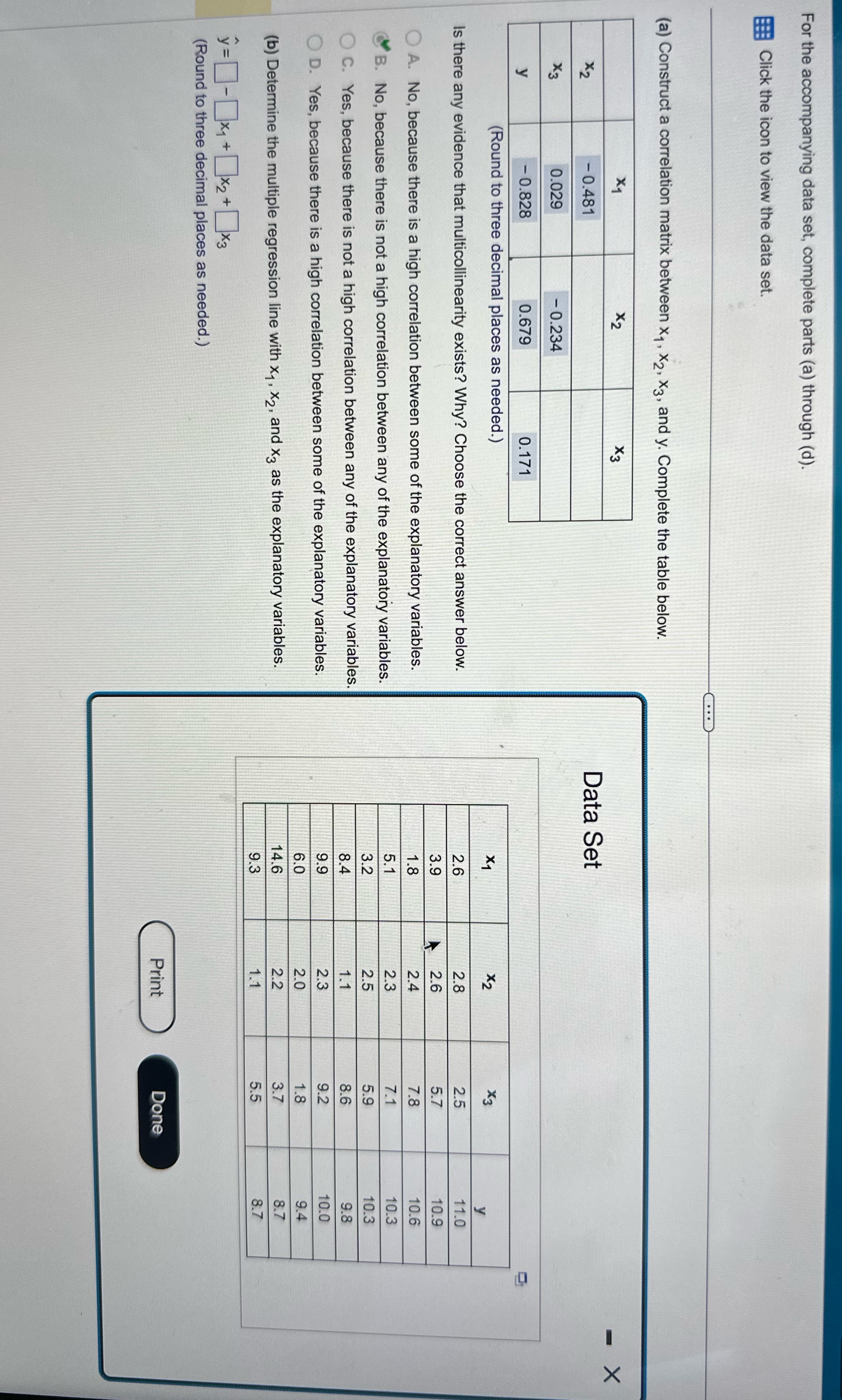 Need help with b) Also, calculate P value from the given values