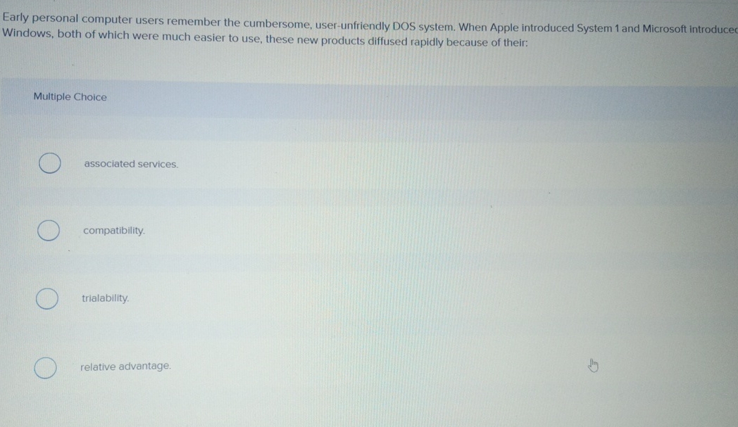  Early personal computer users remember the cumbersome, user-unfriendly DOS system. When