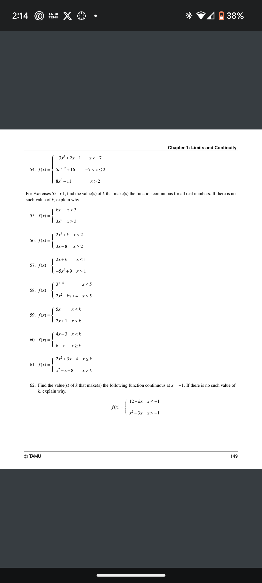 fix)= y =2 T e e 5,9and 11 x=35 (x+3)(x=7) ) 9.