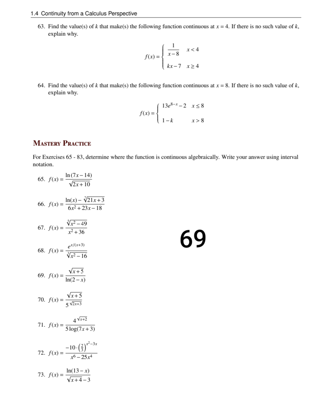 fiy="2Nx=0) . _4 x=17 2x+3 10. = =2 0= -2 For Exercises