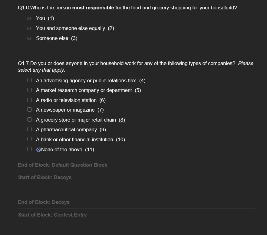 survey data collected. The tabplan should include all survey questions and specify