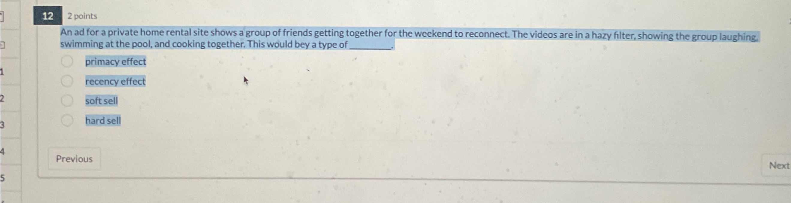  12 2 points An ad for a private home rental site