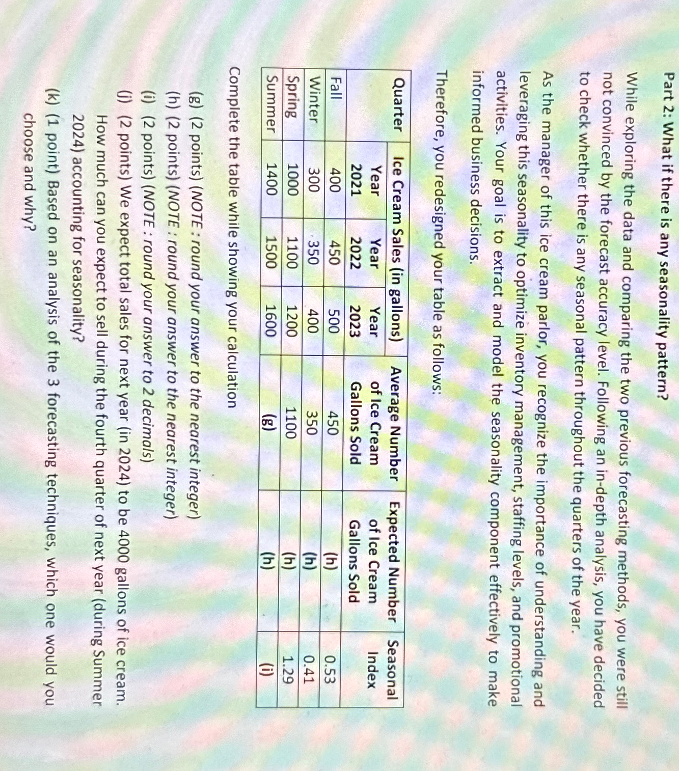  Part 2: What if there is any seasonality pattern? While exploring