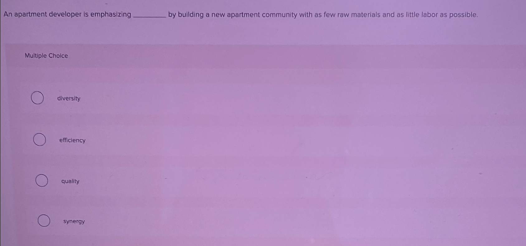  An apartment developer is emphasizing by building a new apartment community