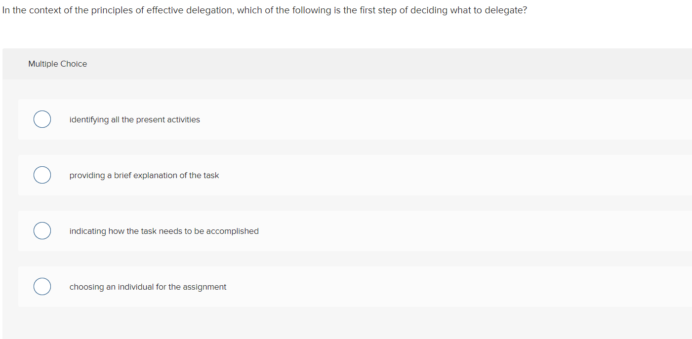  Identify a true statement about providing constructive feedback. Multiple Choice Leaders