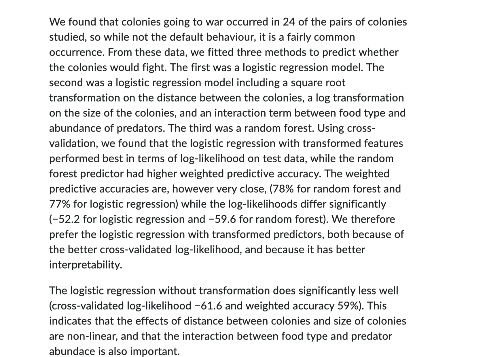conclusion to her paper. The purpose of this study was to determine