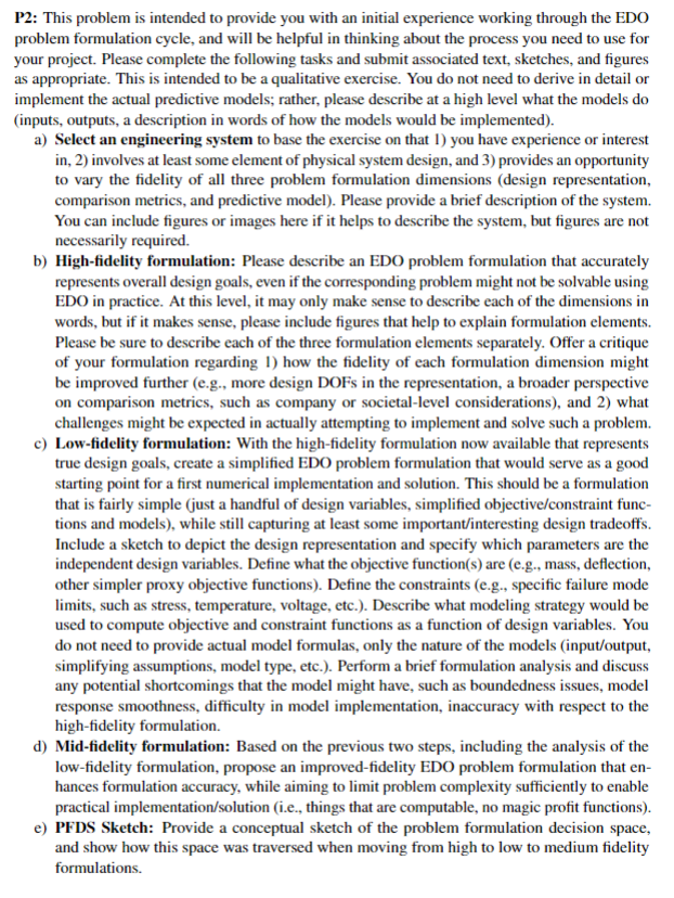 P2: This problem is intended to provide you with an initial experience